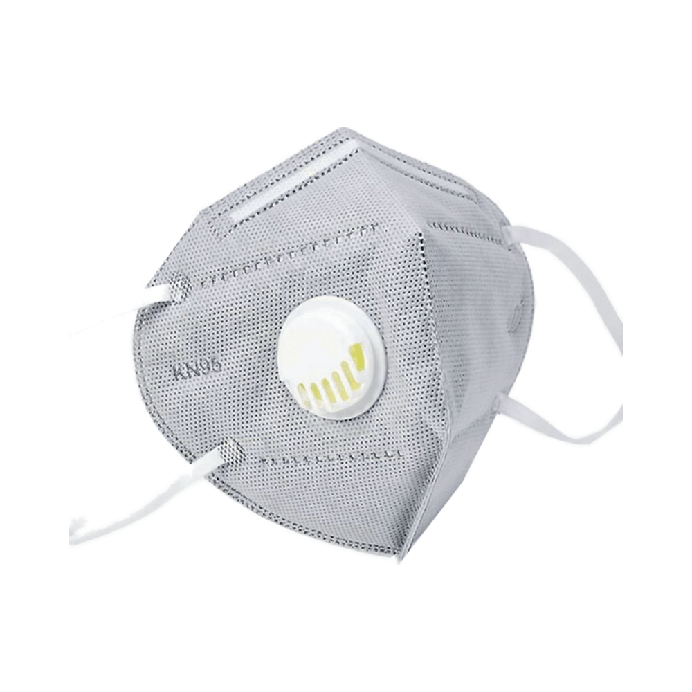 1Mile Grey N95 5 Layer Mask with Respirator - Image 1