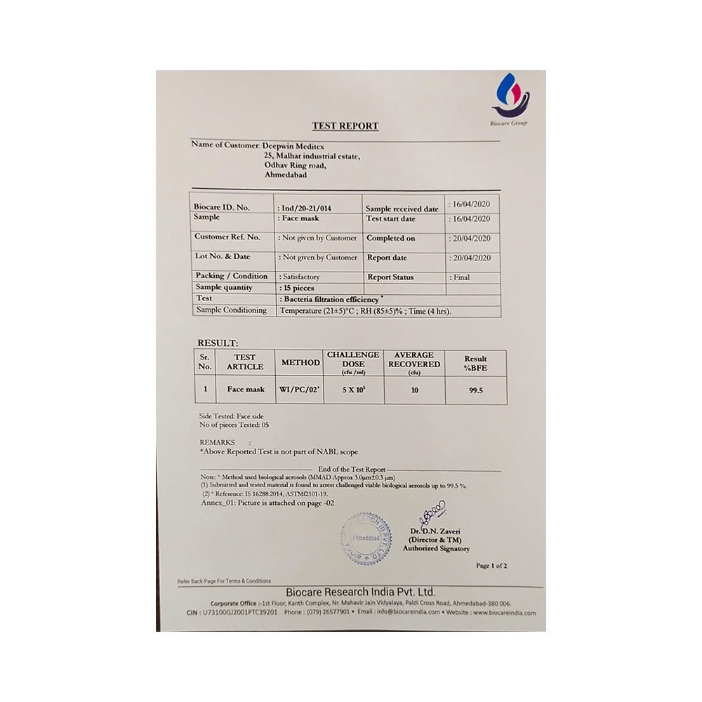 1Mile Grey N95 5 Layer Mask with Respirator - Image 7