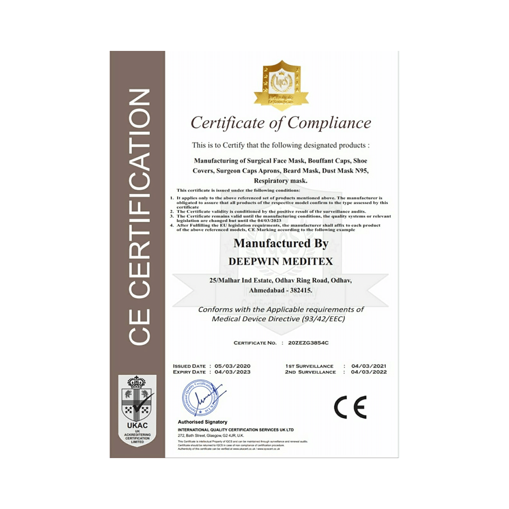 1Mile Grey N95 5 Layer Mask with Respirator - Image 5