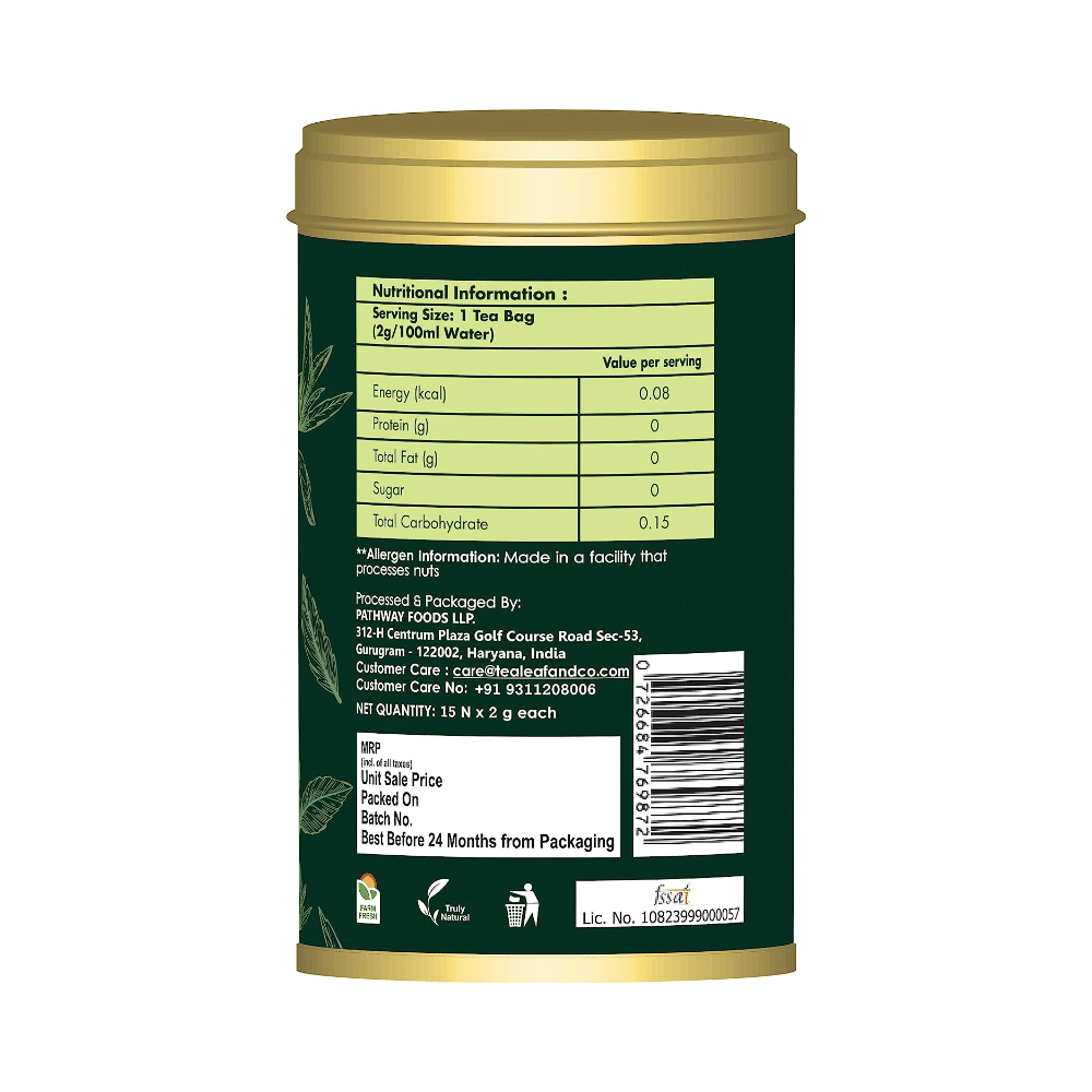 Tea Leaf & Co Himalayan Green Tea (2gm Each) - Image 2