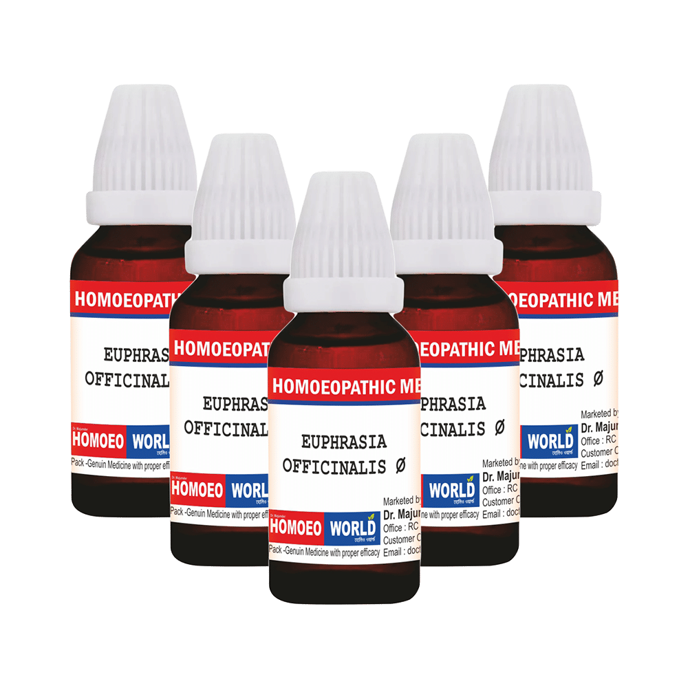 Dr. Majumder Homeo World Euphrasia Officinalis Mother Tincture (30ml Each) Q - Image 1