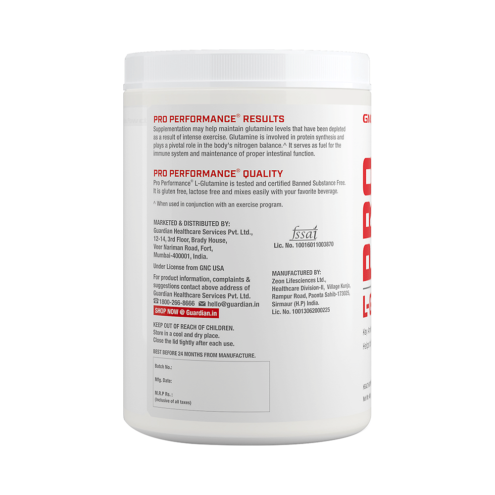 GNC Pro Performance L-Glutamine 5000mg | For Muscles & Immunity | Powder - Image 2