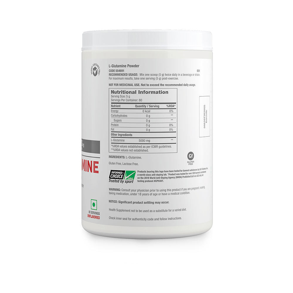 GNC Pro Performance L-Glutamine 5000mg | For Muscles & Immunity | Powder - Image 3