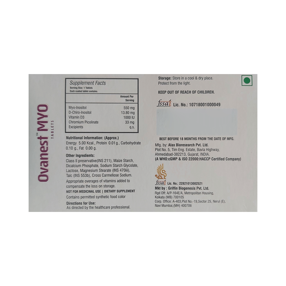 Ovanest Myo Tablet - Image 2