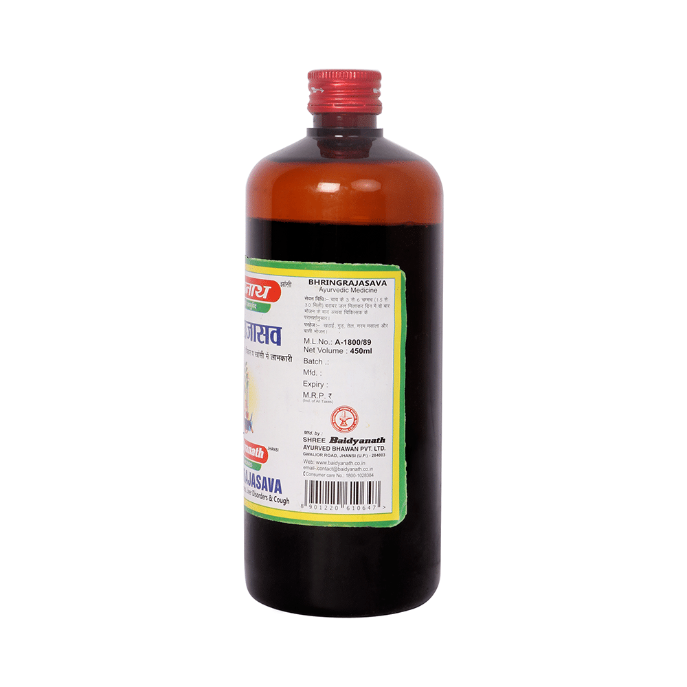 Baidyanath (Jhansi) Bhringrajasava | Helps Relieve Weakness, Liver Ailments & Cough - Image 3
