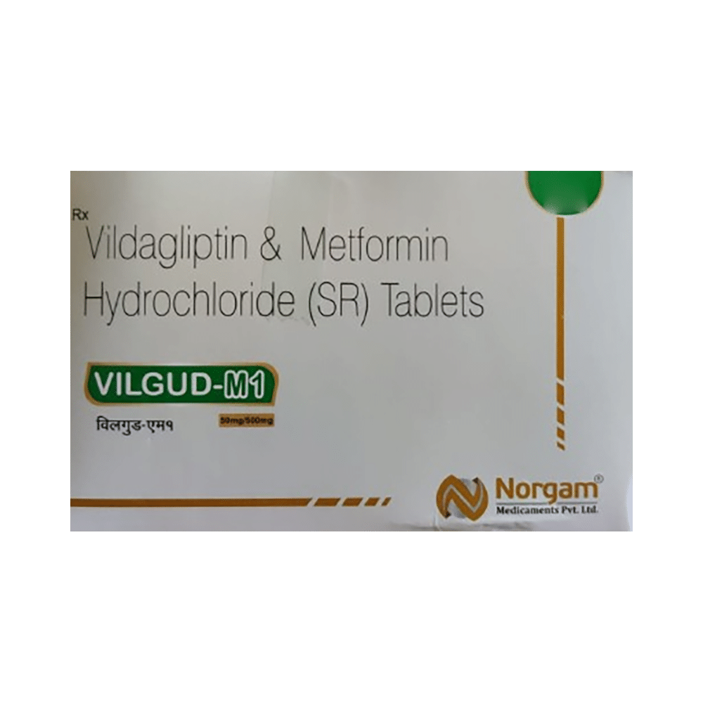 Vilgud-M 1 Tablet SR