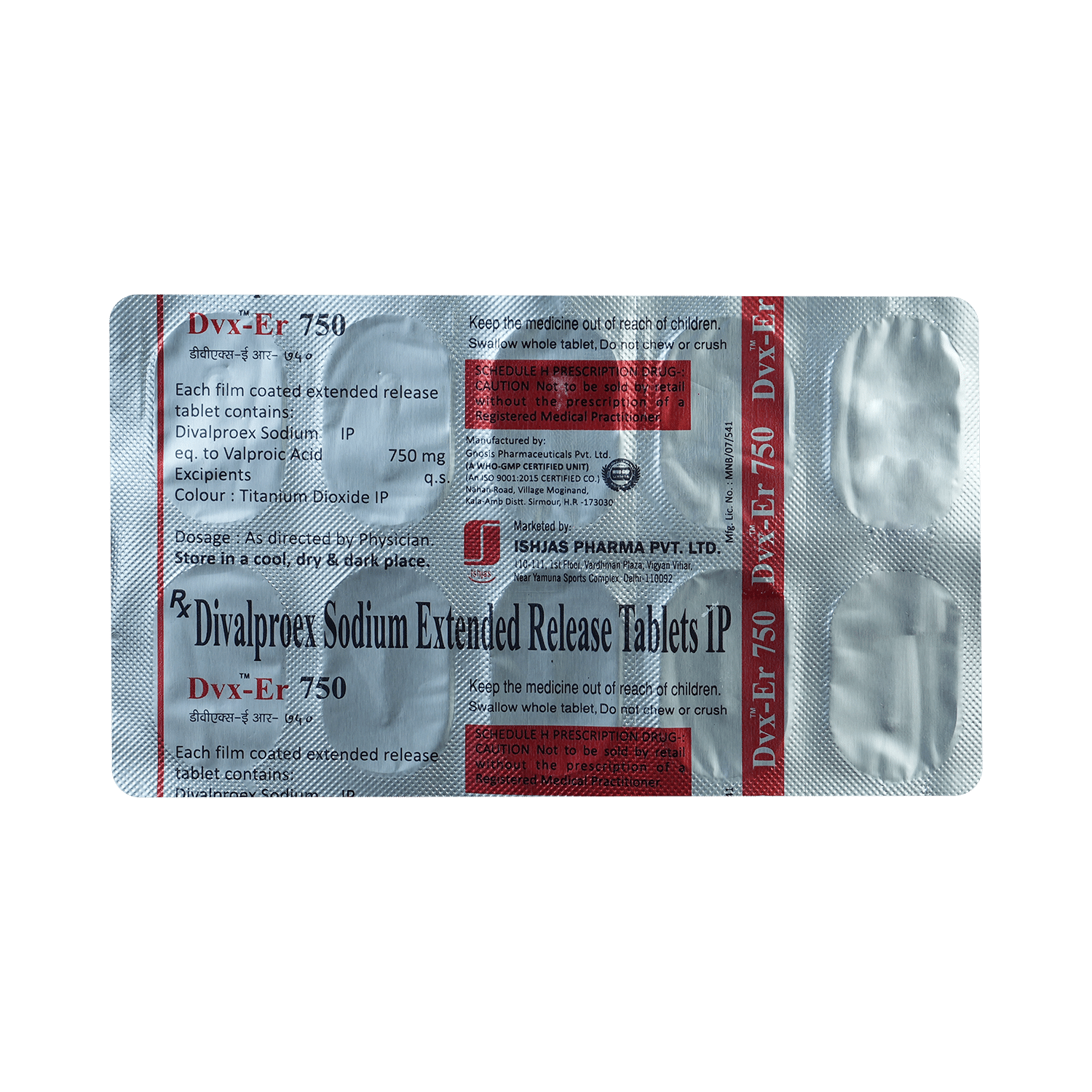 Dvx 750mg Tablet ER - Image 6