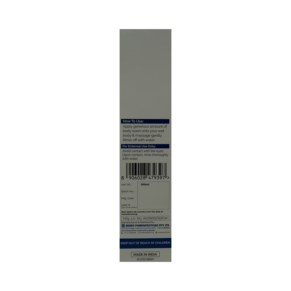 Snec30 Curcumin Body Wash - Image 2