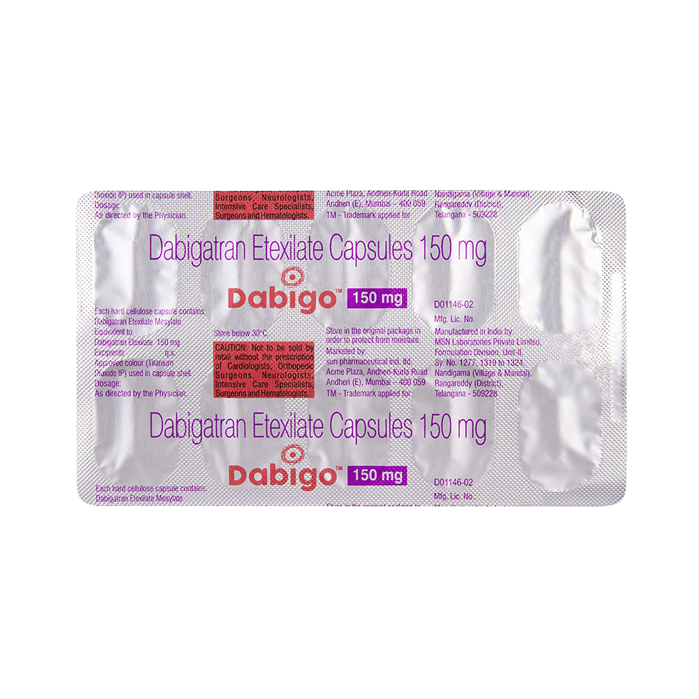 Dabigo 150mg Capsule - Image 3