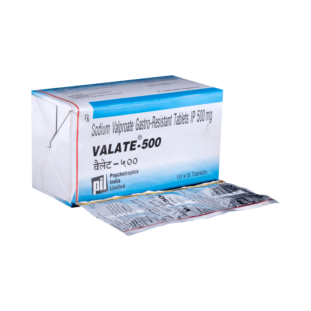 Valate 500 Tablet - Image 1