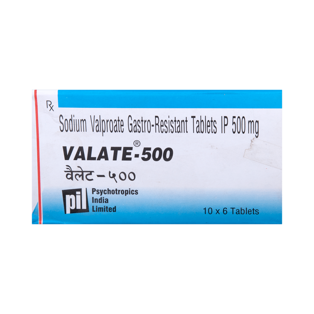 Valate 500 Tablet - Image 2