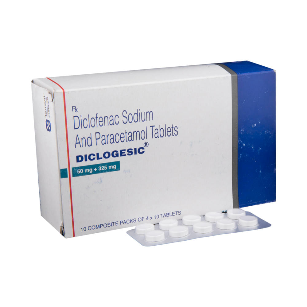 Diclogesic 50mg/325mg Tablet - Image 1
