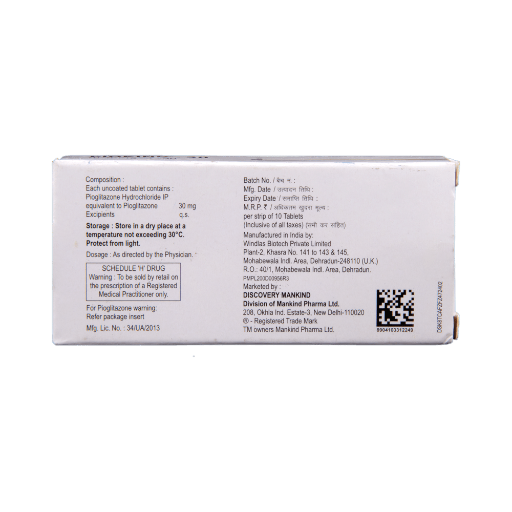 Piokind 30 Tablet - Image 3