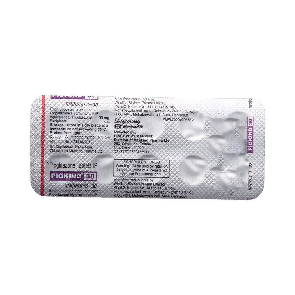 Piokind 30 Tablet - Image 5