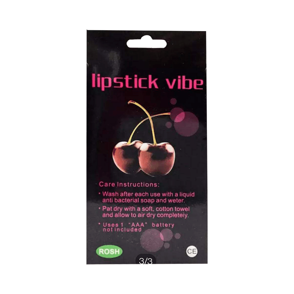 Gizmoswala Lipstick Vibrator for Women | Portable & Easy to Use | Handy & East to Carry Massager for Women Red - Image 3