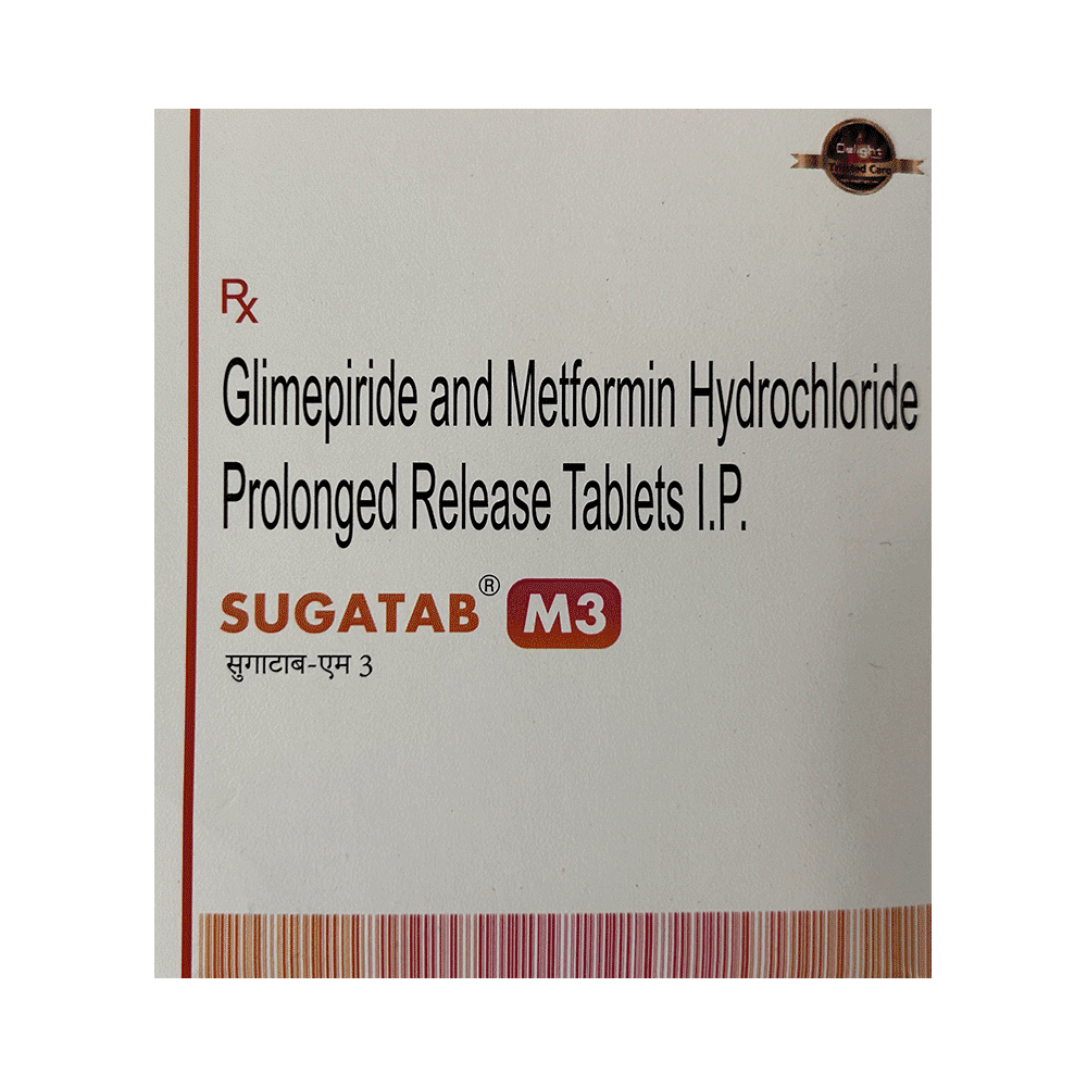 Sugatab-M 3 Tablet PR