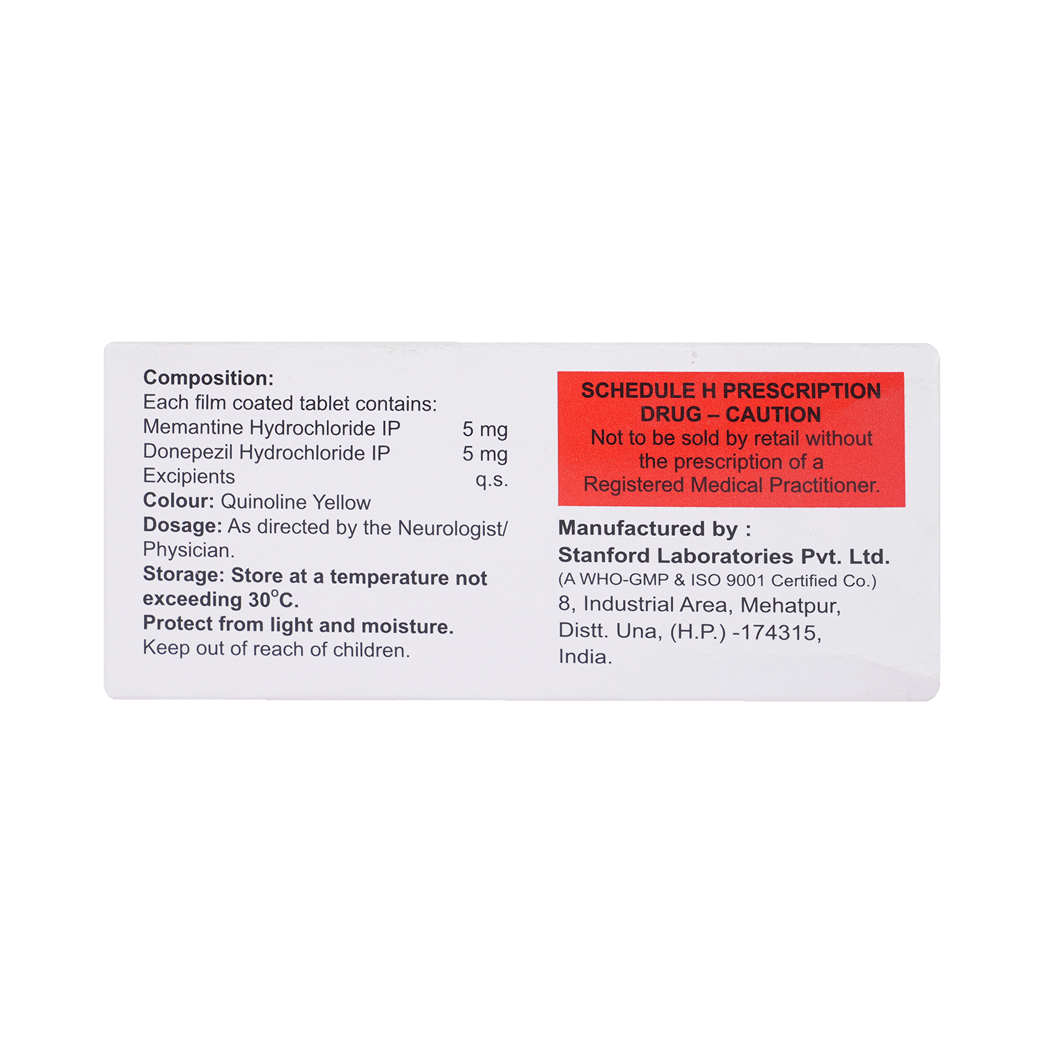 Larentine D 5mg/5mg Tablet - Image 3
