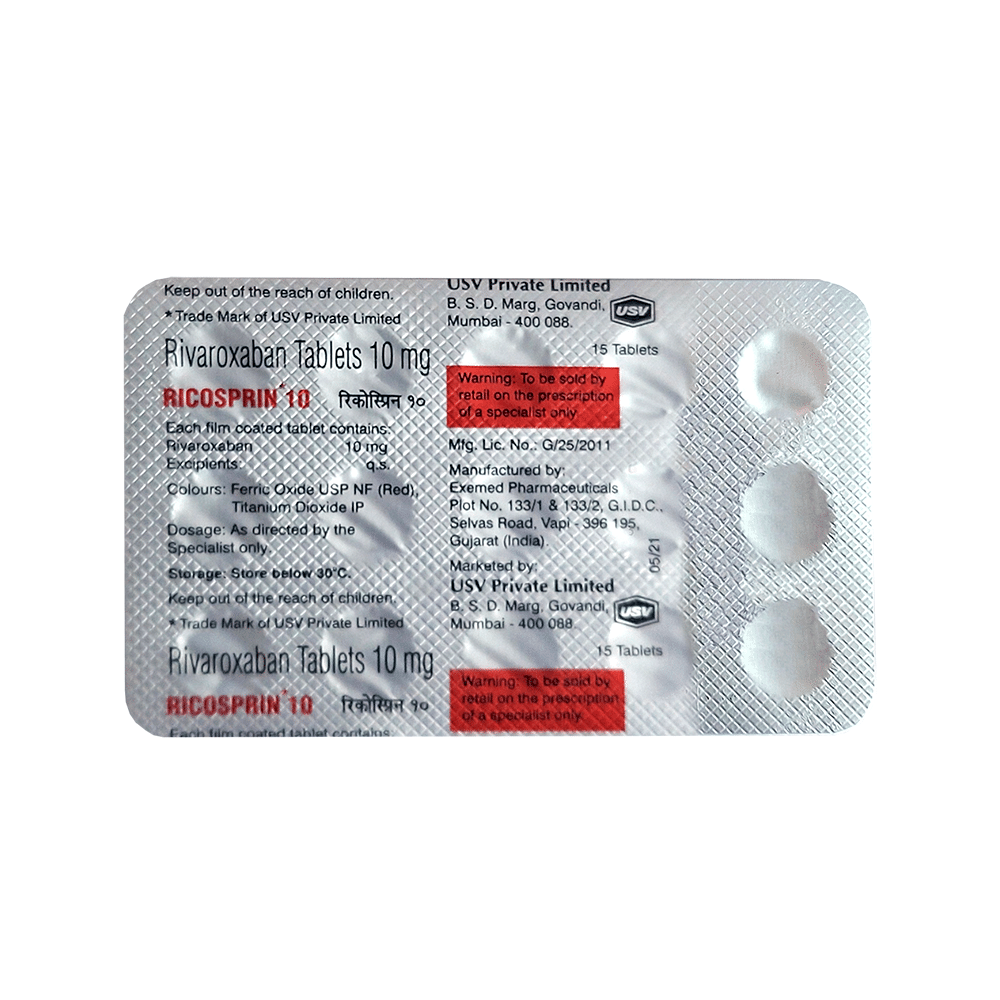 Ricosprin 10 Tablet - Image 4