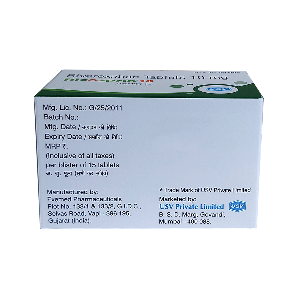 Ricosprin 10 Tablet - Image 3