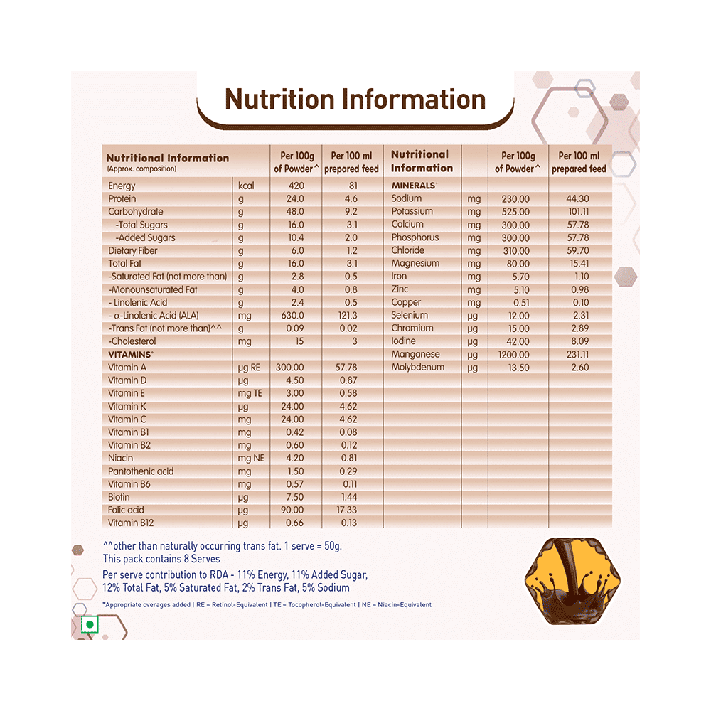 Nestle Resource Diabetic Supplement With Protein, Fibre & Low GI | Flavour Powder Chocolate - Image 6
