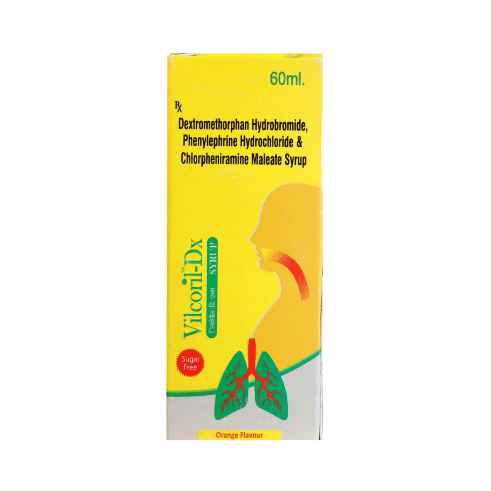 Vilcoril-DX Syrup Orange Sugar Free - Image 1