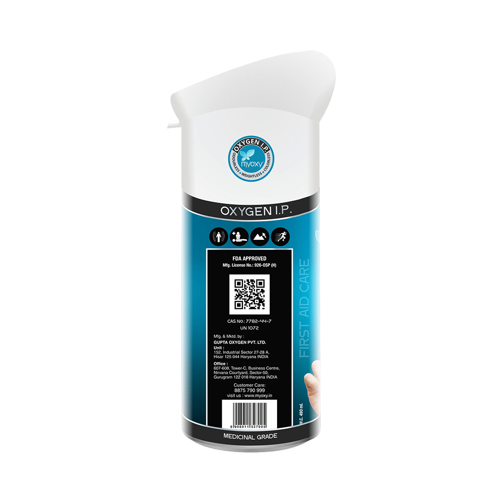 MyOxy Portable Oxygen Can with Face mask Free - Image 2