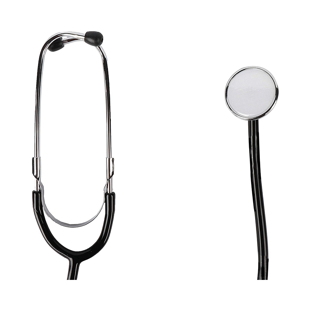 MCP Aneroid Type Manual Blood Pressure Monitor Sphygmomanometer with stethoscope Black - Image 2