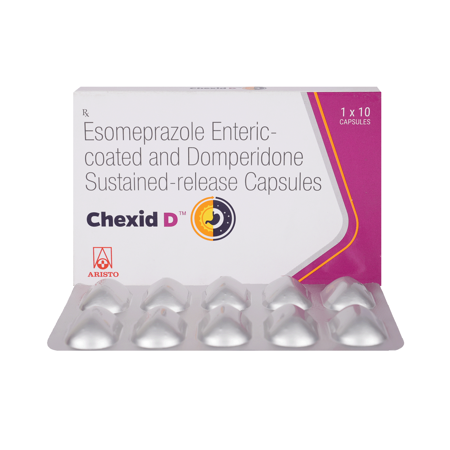 Chexid D 30mg/40mg Capsule - Image 1