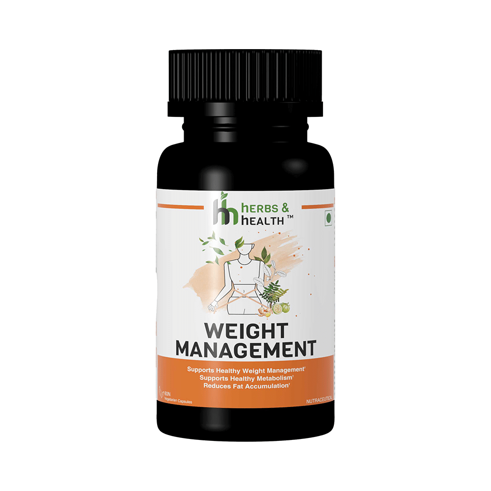 Herbs & Health Weight Management Vegetarian Capsule - Image 1