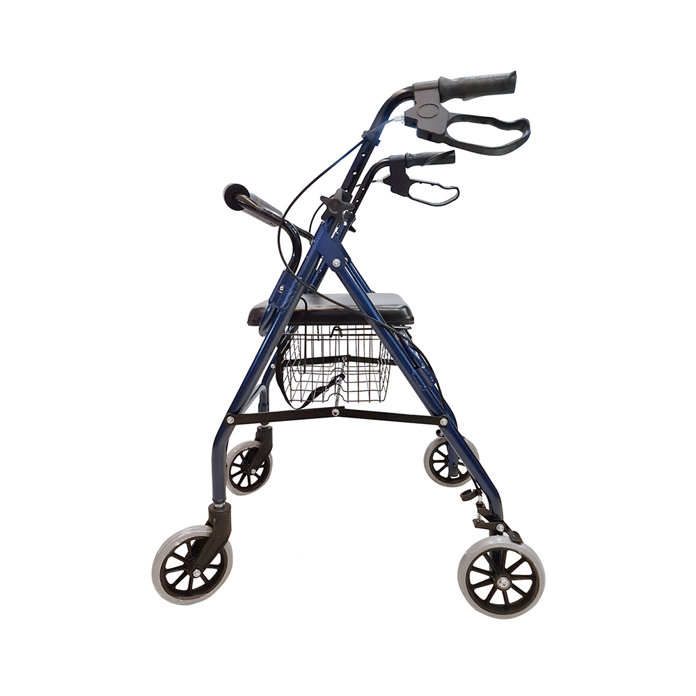 EASYCARE EC5001 Folding Rollator (Capacity 75kg) Black - Image 1