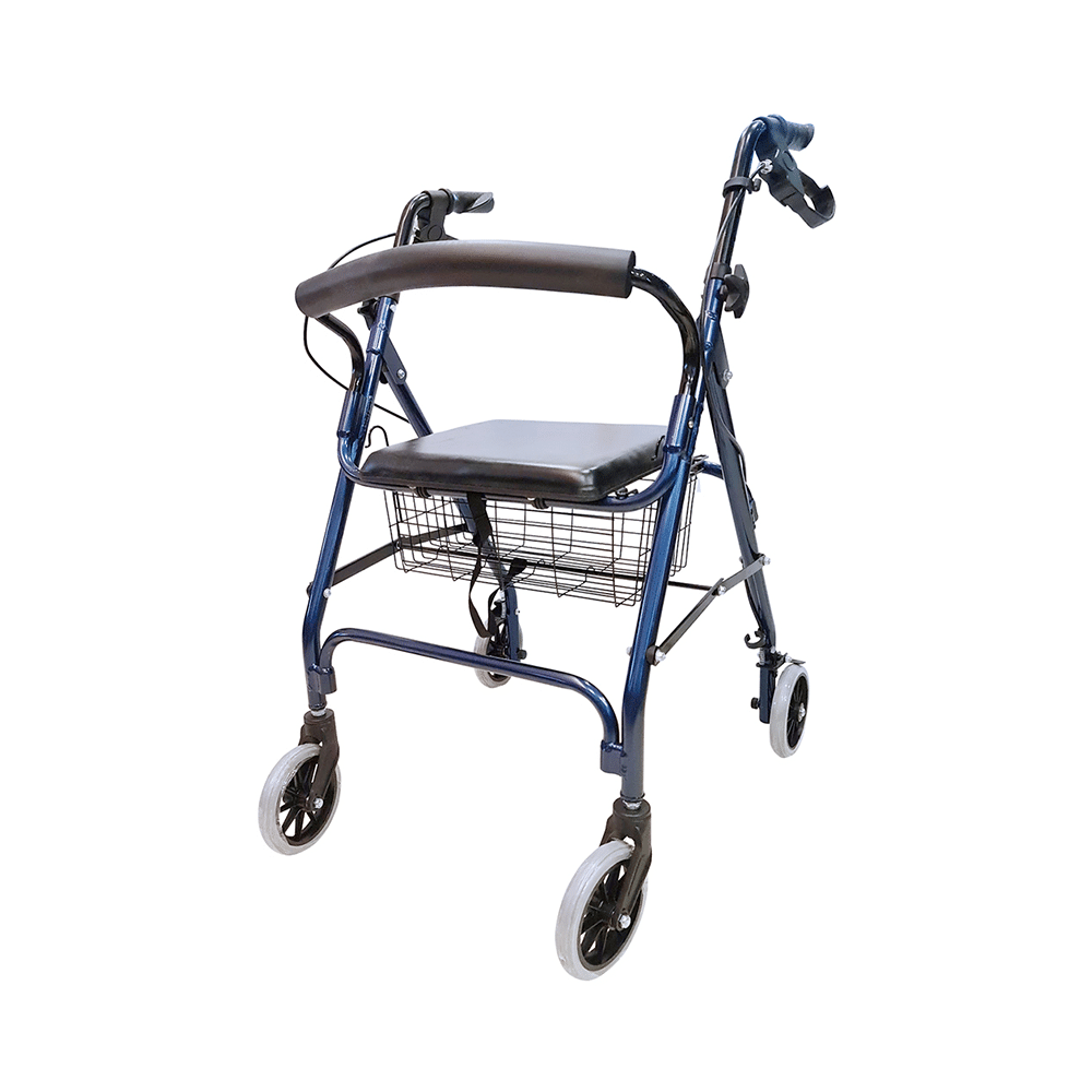 EASYCARE EC5001 Folding Rollator (Capacity 75kg) Black - Image 4