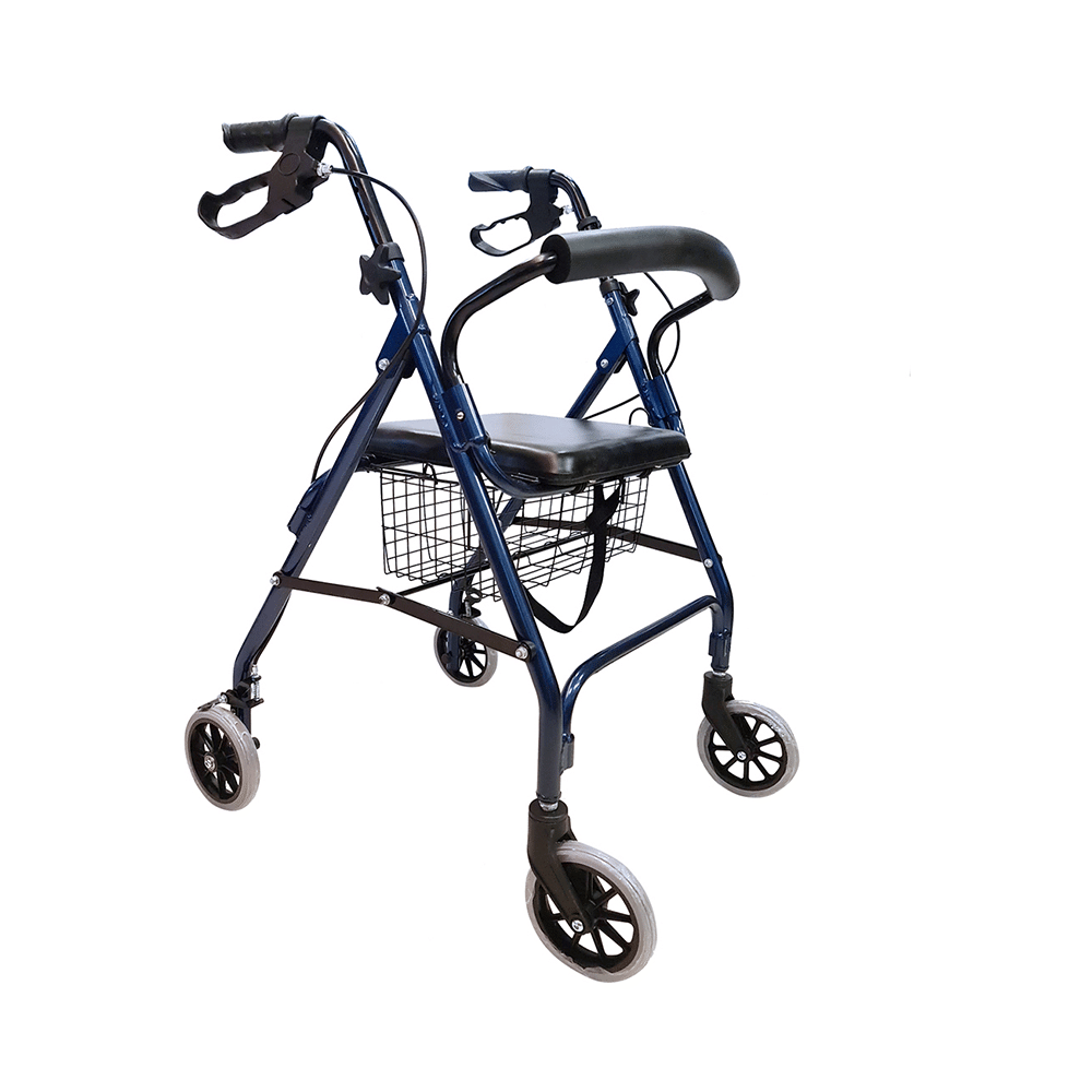 EASYCARE EC5001 Folding Rollator (Capacity 75kg) Black - Image 2