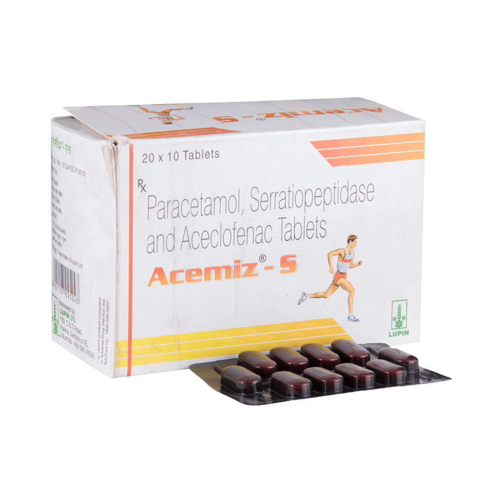 Acemiz-S Tablet - Image 1