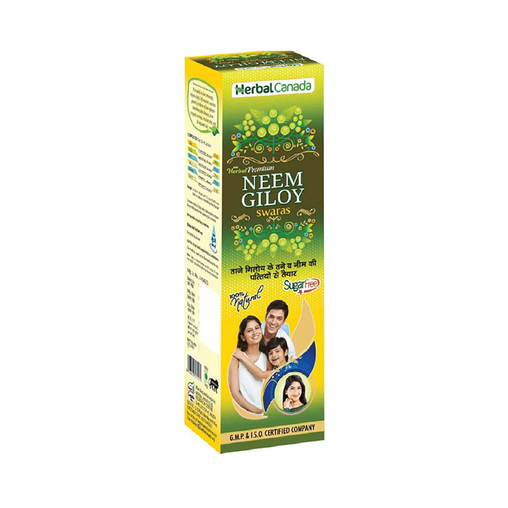 Herbal Canada Herbal Premium Neem Giloy Swaras Sugar Free - Image 1