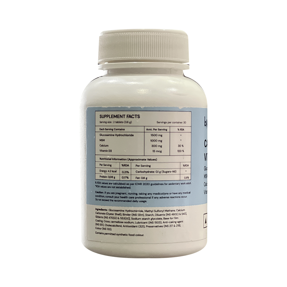 Bione Calcium & Vitamin D3 Plus Tablet - Image 2