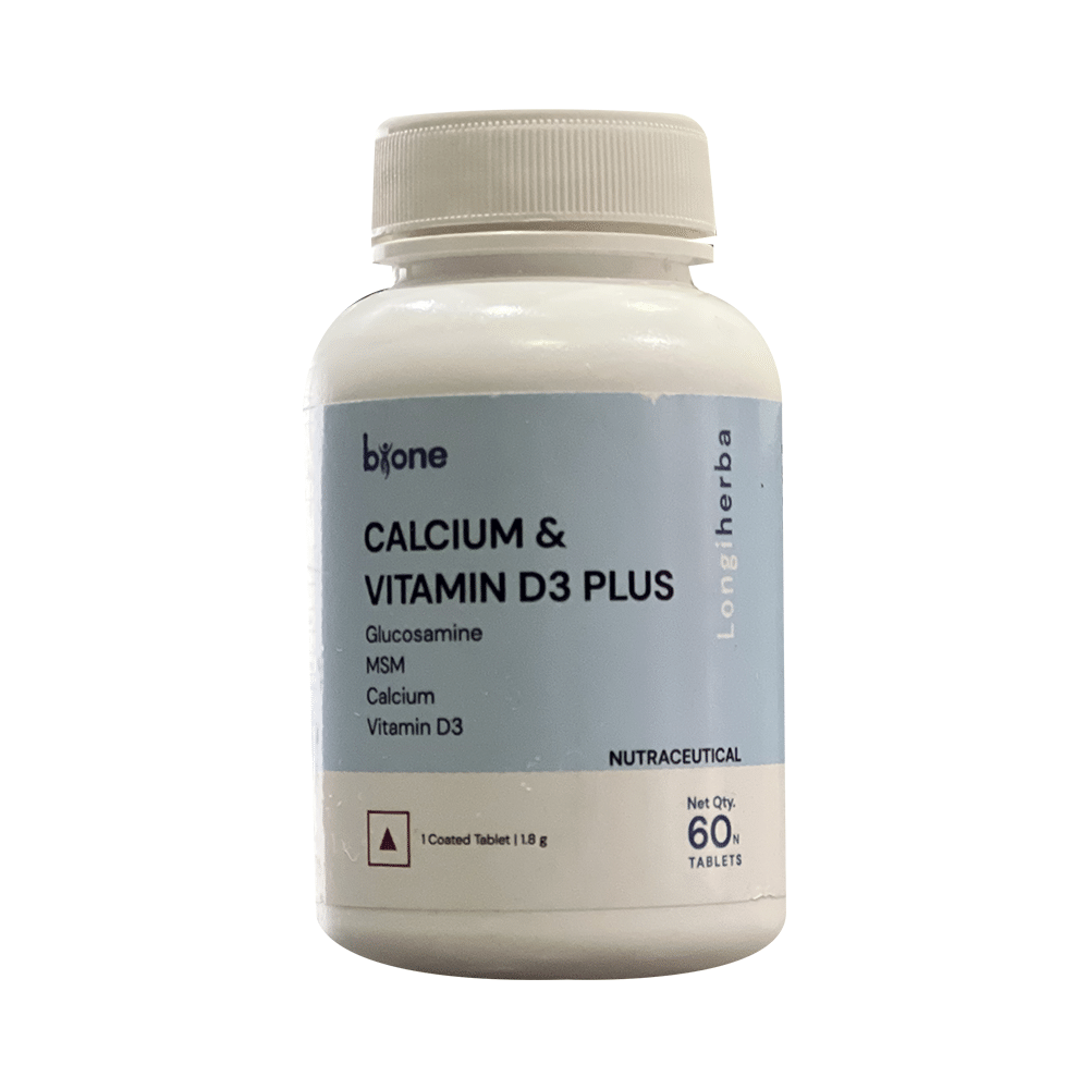 Bione Calcium & Vitamin D3 Plus Tablet - Image 1