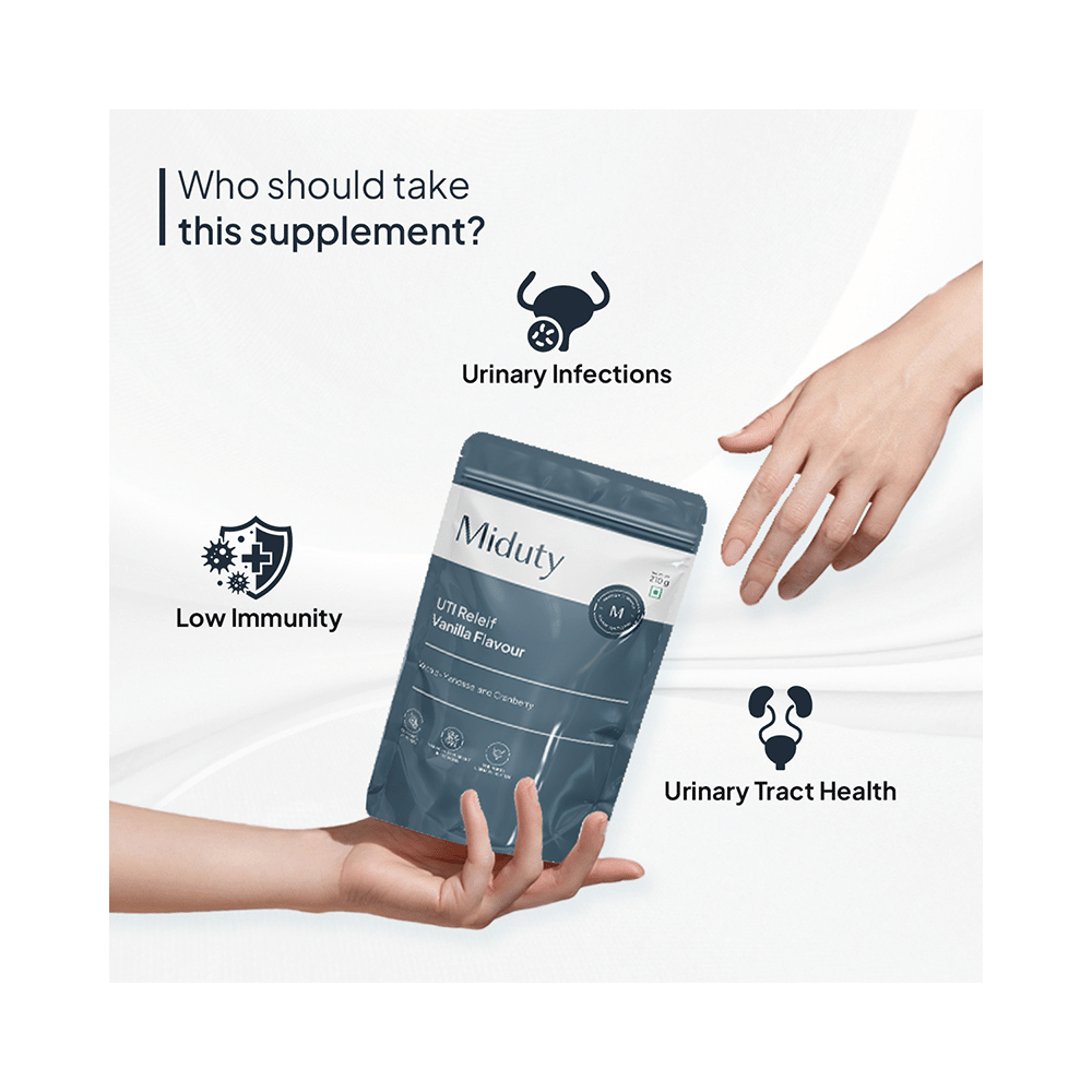 Miduty UTI Relief  Powder Vanilla - Image 9