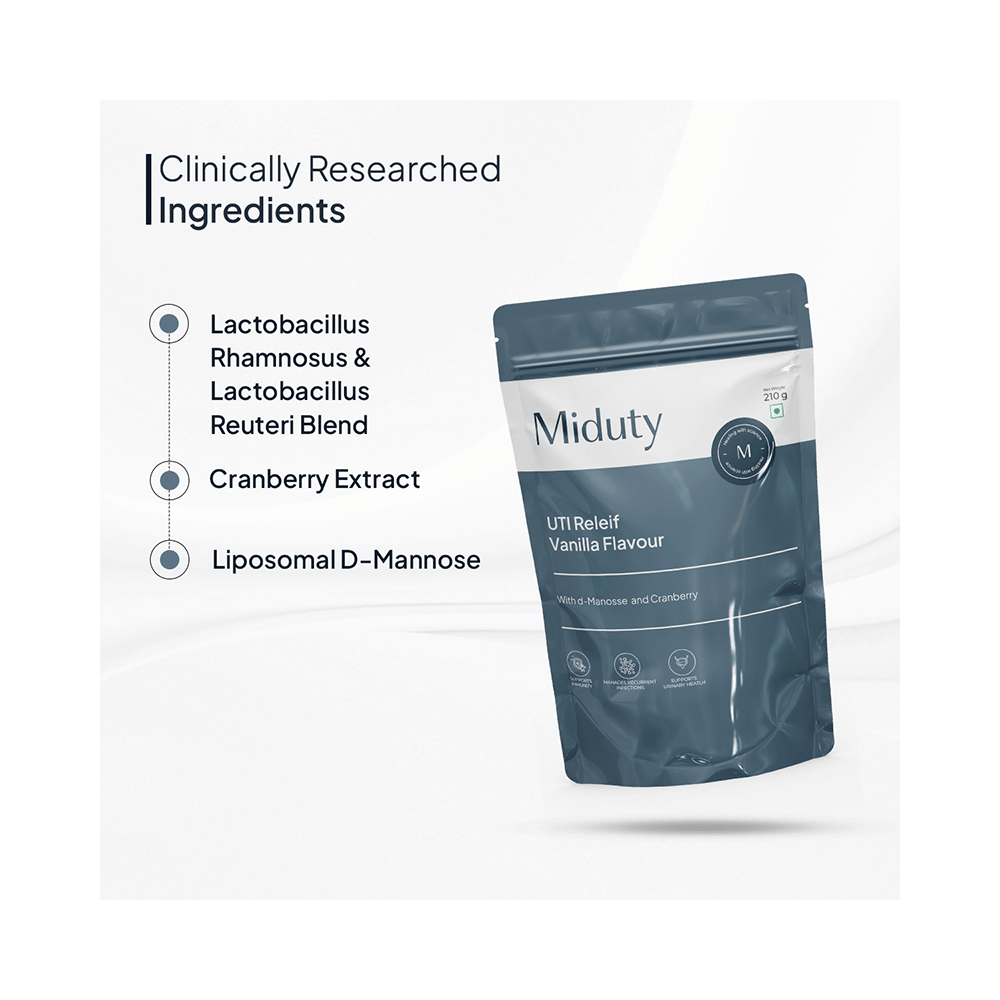 Miduty UTI Relief  Powder Vanilla - Image 4