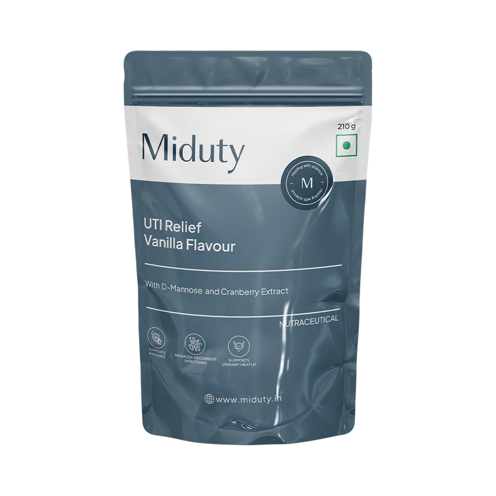 Miduty UTI Relief  Powder Vanilla - Image 1