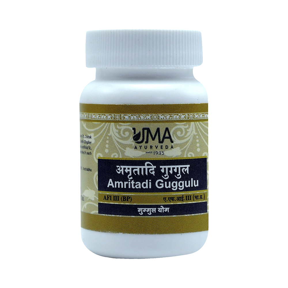 Uma Ayurveda Amritadi Guggulu Tablet - Image 1