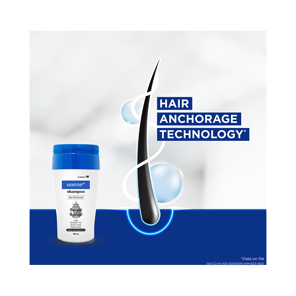 Mintop Shampoo for Hair Fall Control | Sulphate & Paraben-Free - Image 3
