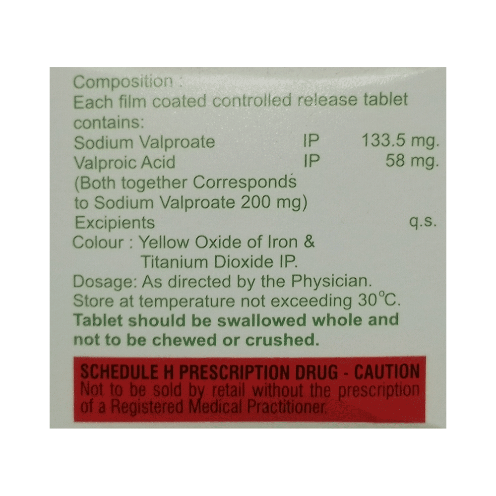 Valporate Chrono 200 Tablet CR - Image 2