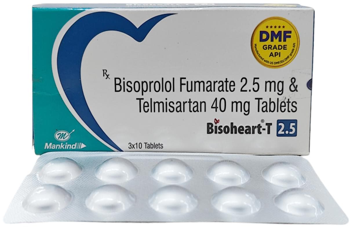 Bisoheart-T 2.5mg/40mg Tablet