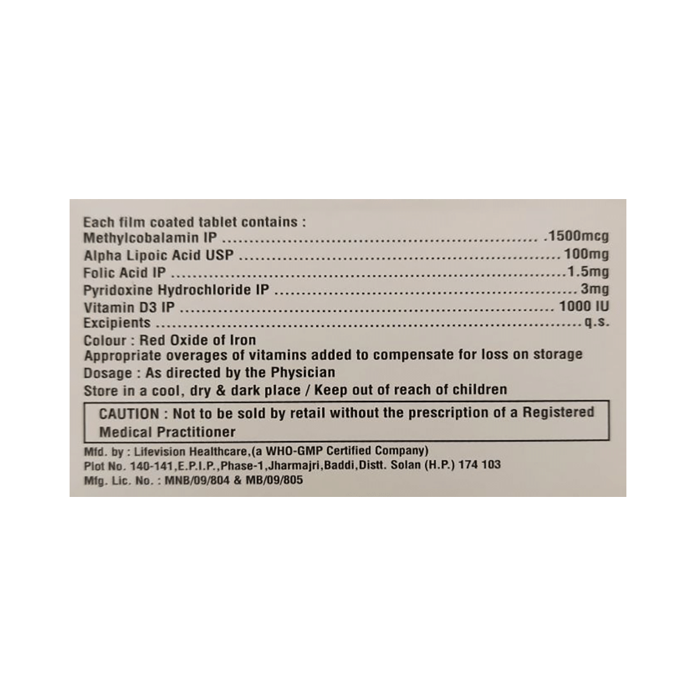 Nuroapt-D3 Tablet - Image 2