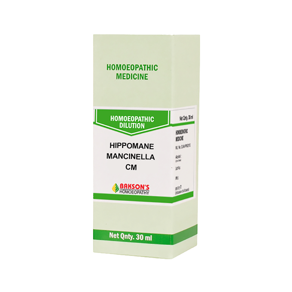 Bakson's Homeopathy Hippomane Mancinella Dilution CM - Image 1