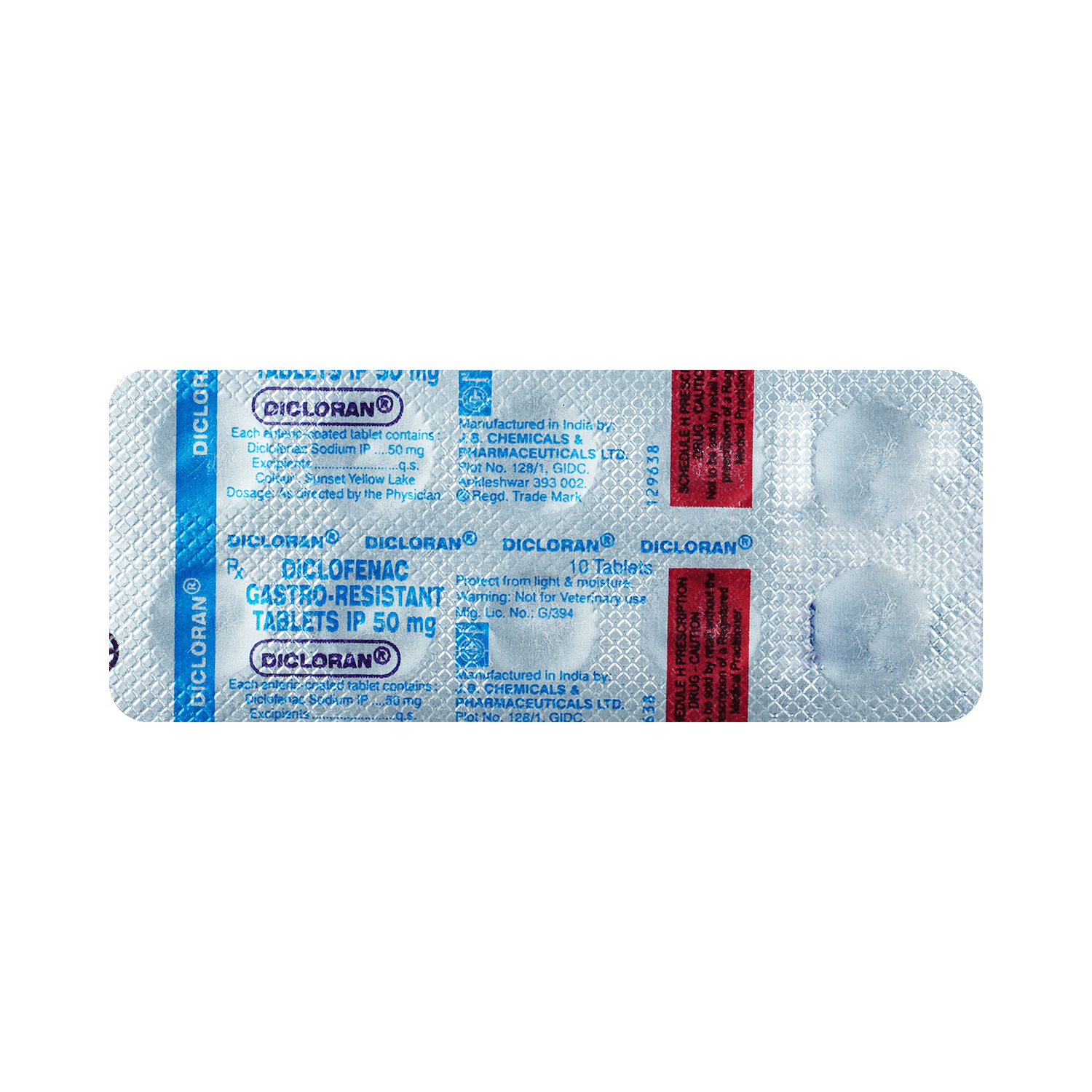 Dicloran 50mg Tablet - Image 3