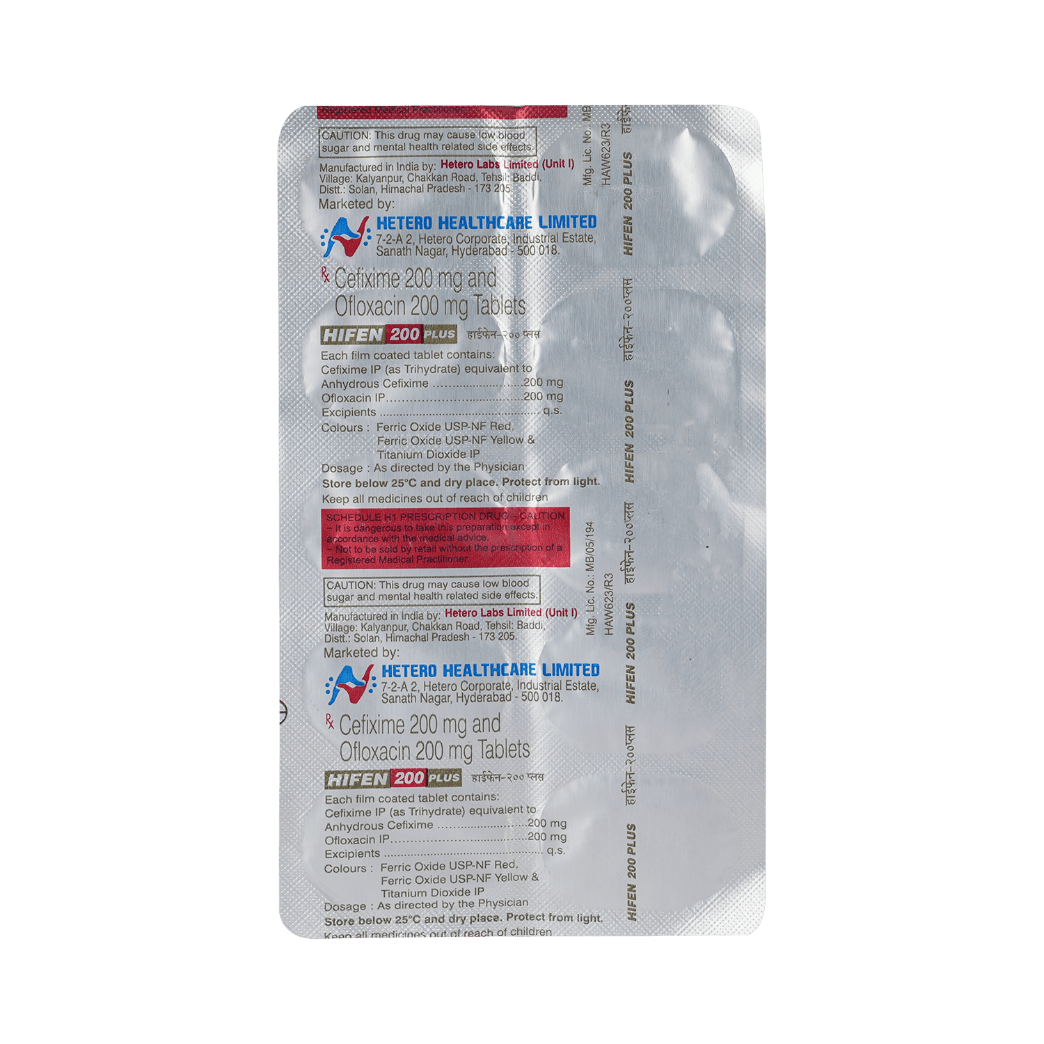 Hifen Plus 200 mg/200 mg Tablet - Image 3