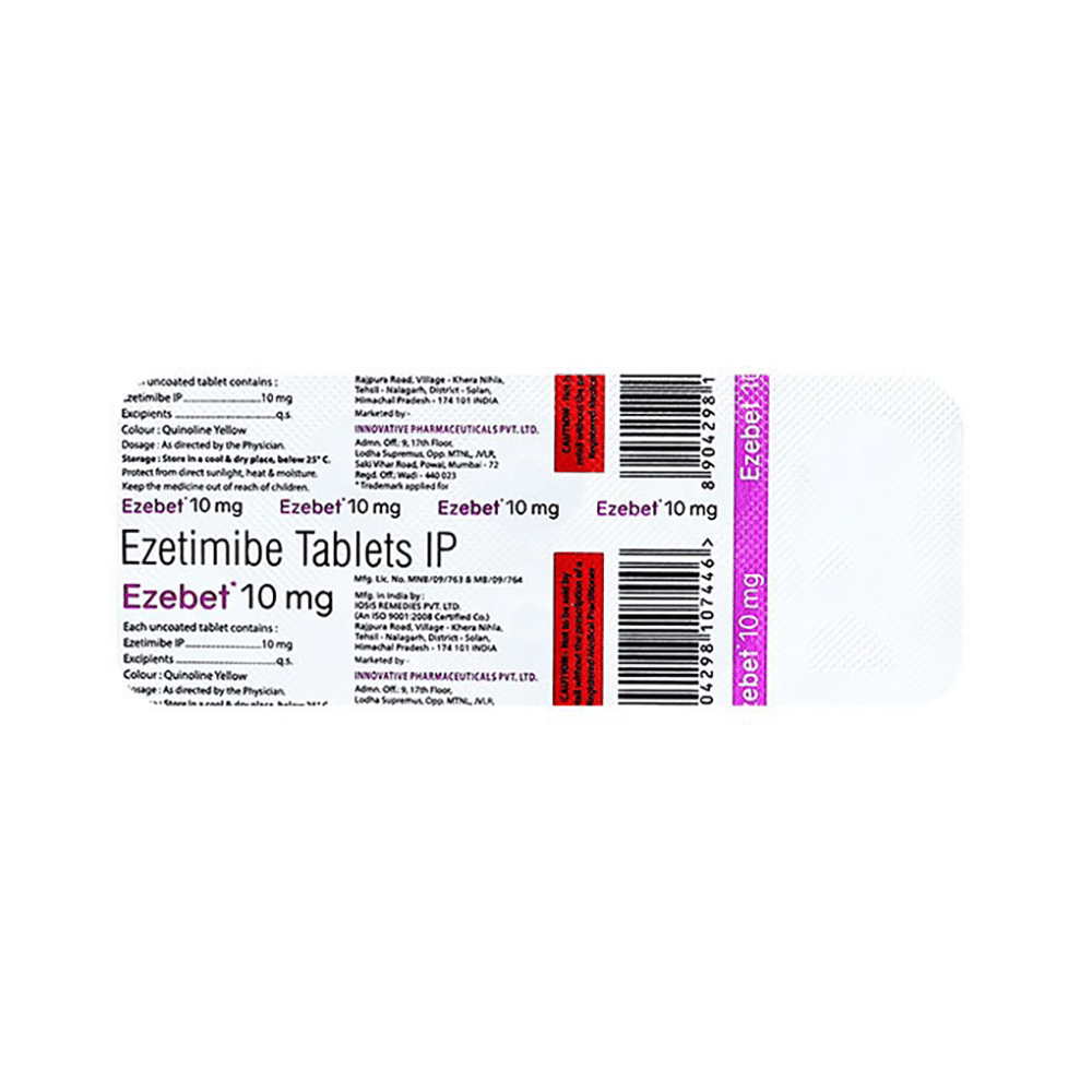 Ezebet 10mg Tablet