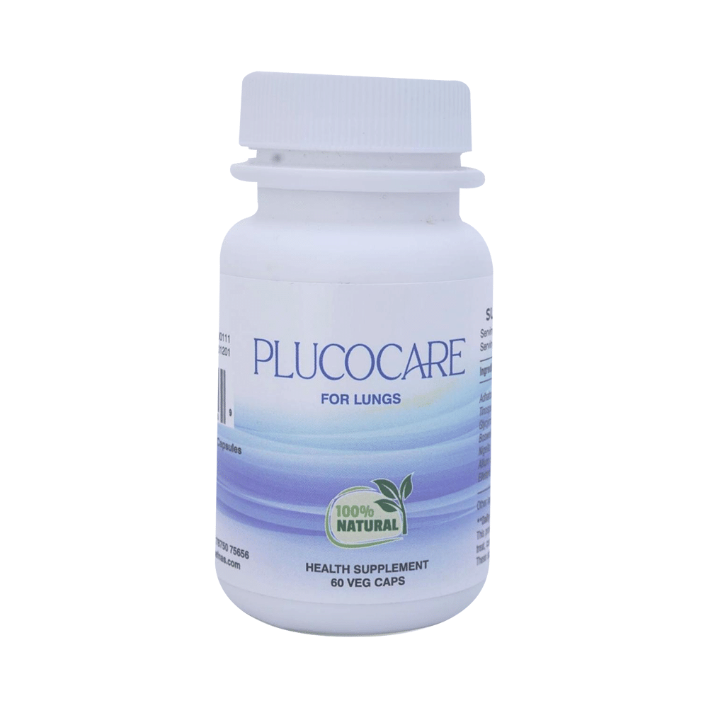 Plucocare Veg Capsule for Lungs - Image 1