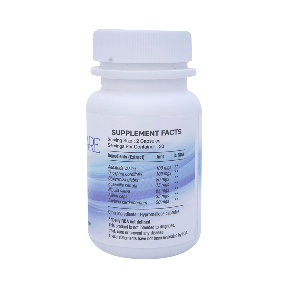 Plucocare Veg Capsule for Lungs - Image 2